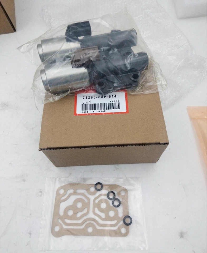 NEW Transmission Dual Linear Solenoid 28260-PRP-014 For 02-11 Honda Accord/Acura Foto 2 de 4