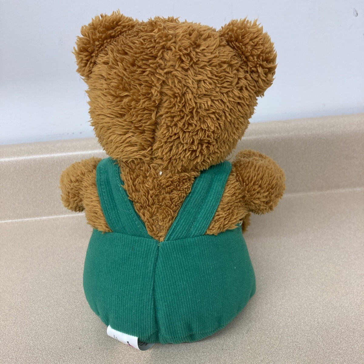 Bear　0913 Kohls Cares Corduroy Teddy Bear Green Overalls Plush Stuffed