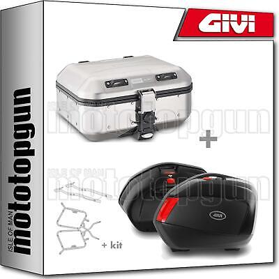 GIVI TOPCASE TREKKER DOLOMITI DLM30A + SEITENKOFFER V35N GIVI TOPCASE TREKKER DOLOMITI DLM30A + SEITENKOFFER V35N