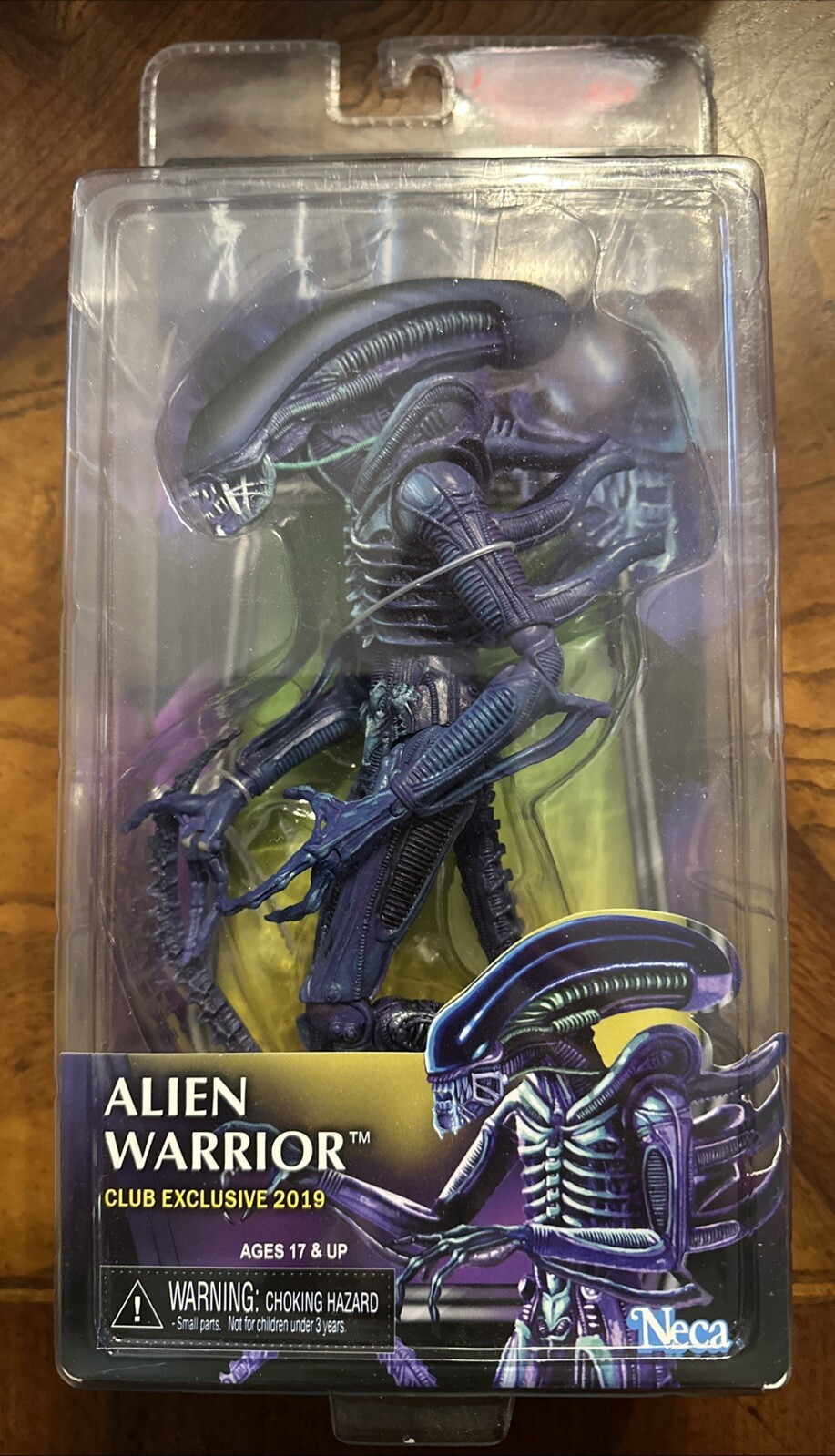 NECA Aliens 2019 Collectors Club Exclusive Alien Warrior 7" Action ...