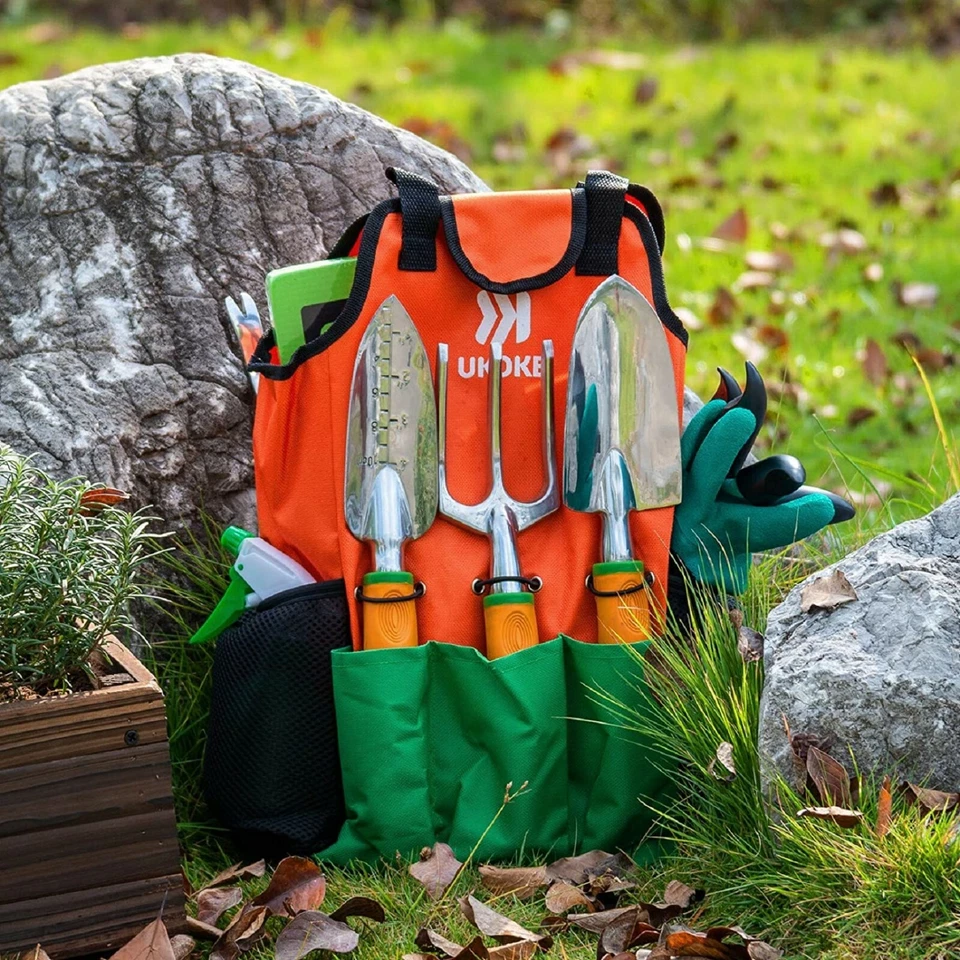 Juego De Herramientas Set Para Jardineria Todo En 1 Cultivar Plantas Guantes Etc - Image 2 of 4