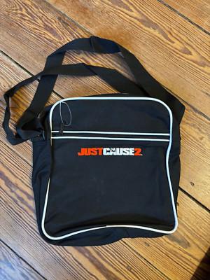 Just Cause 2 Umhängetasche aus Presskit/ Sehr seltenes Sammlerstück/ 