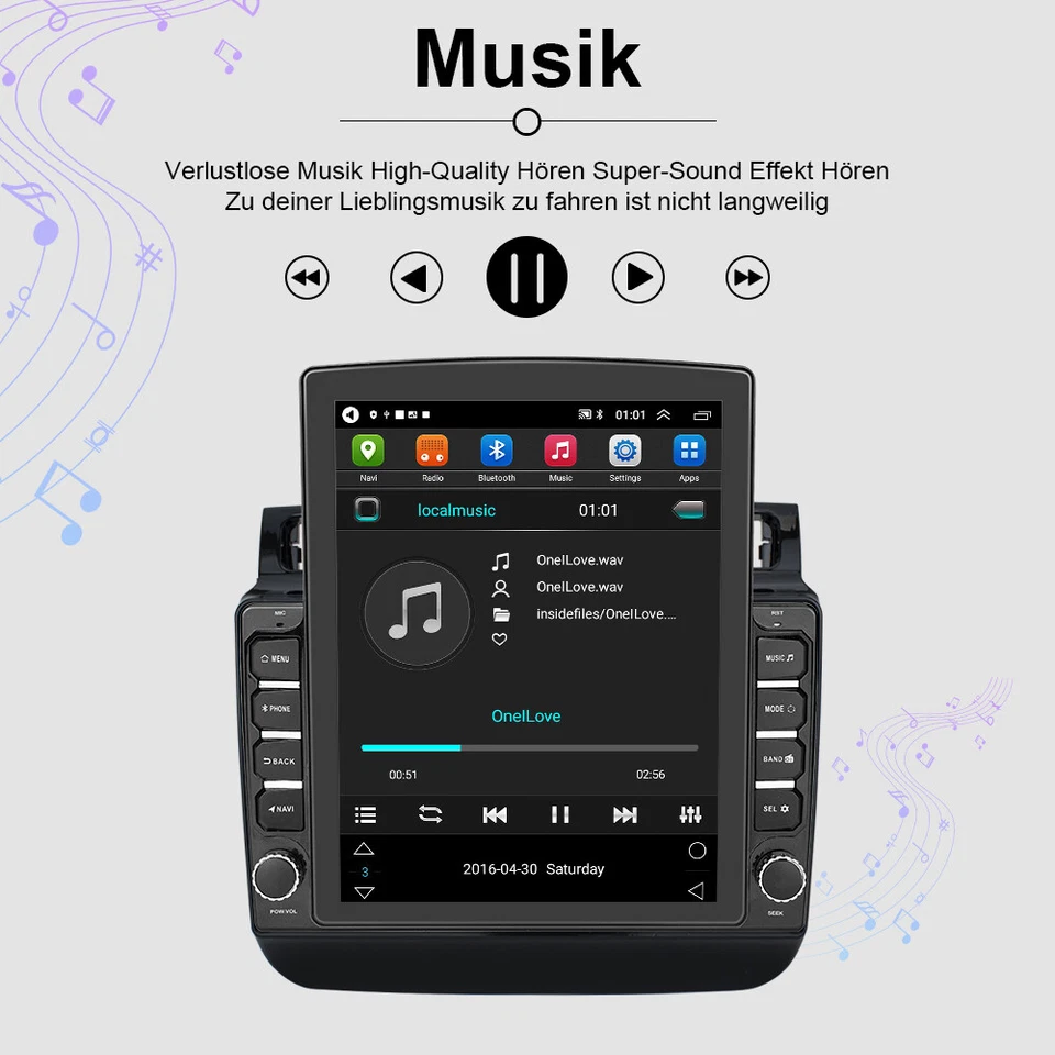 2+64GB Autoradio Für VW Touareg 2010-2018 Car Play Android 13 GPS Navi RDS DAB+ - Bild 3 von 4