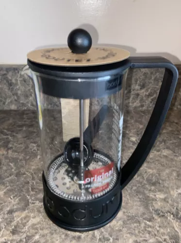 Bodum 10938-01B Brazil French Press Coffee and Tea Maker, 34 34 Ounce, Black 