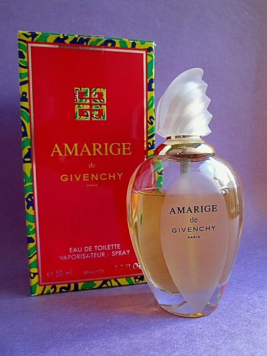 Vintage 2002 Amarige de Givenchy Eau de Toilette Spray 50 ml 1.7 oz in Box