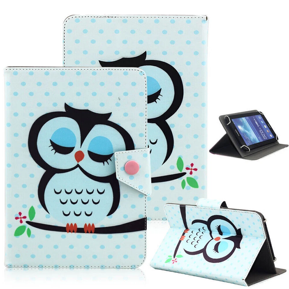 Leather Protective Case Cover For Samsung Galaxy Tab E A 9.6 9.7 10.1 10.4 10.5 - Image 4 of 4