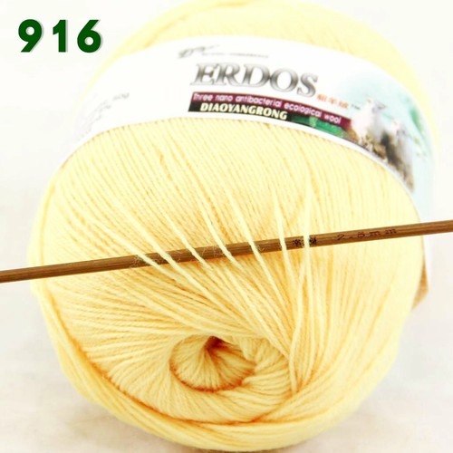 Sale New 6Skeinsx50g Soft Acrylic Wool Cashmere Hand Knit Shawl Crochet Yarn - Picture 35 of 89