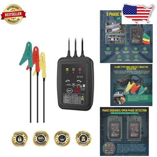 High Magnetic Induction Phase Rotation Tester with Auto Power Off ...