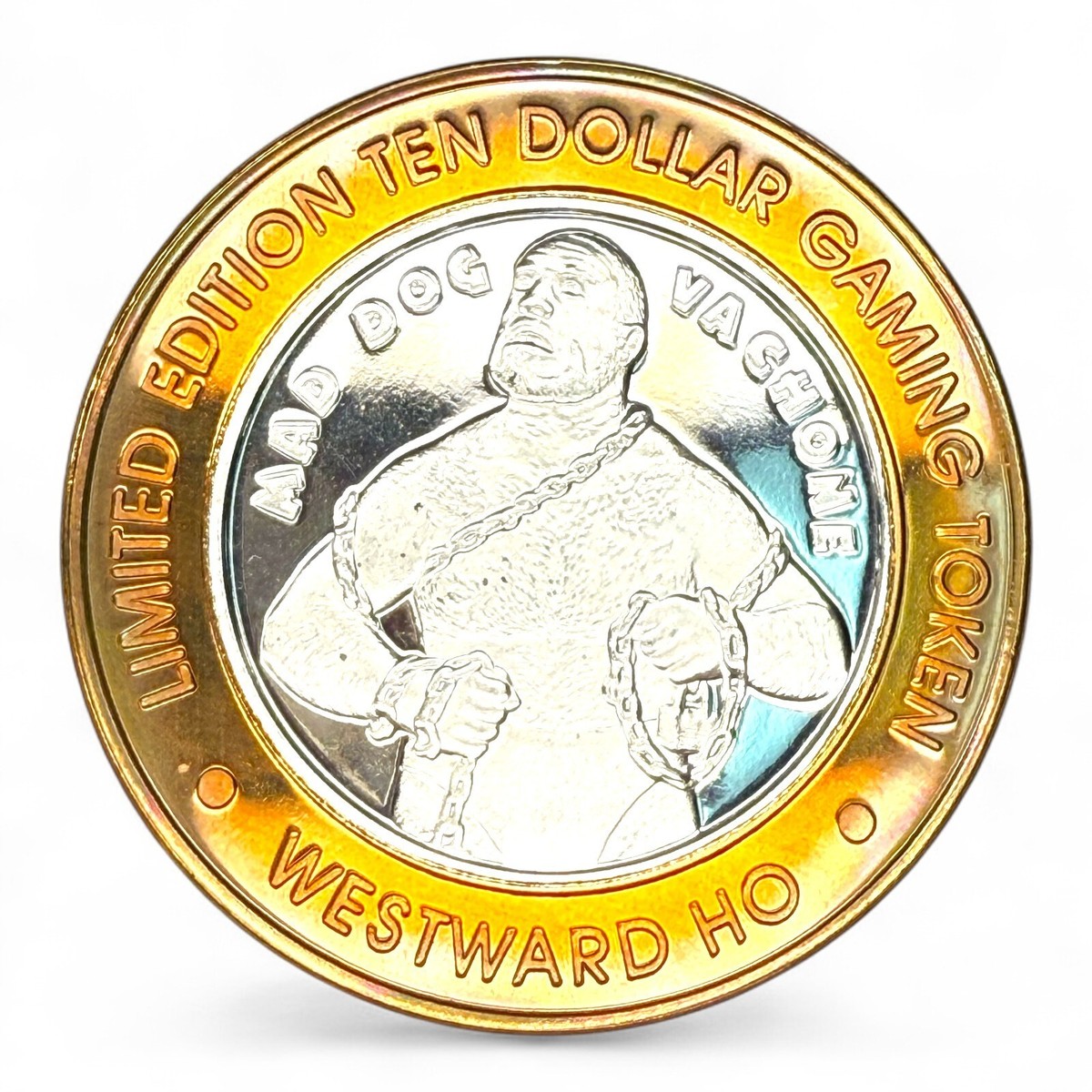 Westward Ho Mad Dog Vachone .999 FINE SILVER Las Vegas NV Casino