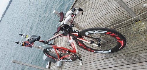 MINT S-WORKS SPECIALIZED SHIV TT BIKE, SRAM RED GROUPSET, FFWD F9R FULL CARBON - Picture 3 of 12