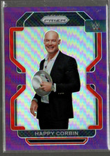 2022 Panini Prizm WWE Prizms Purple #148 Happy Corbin /149