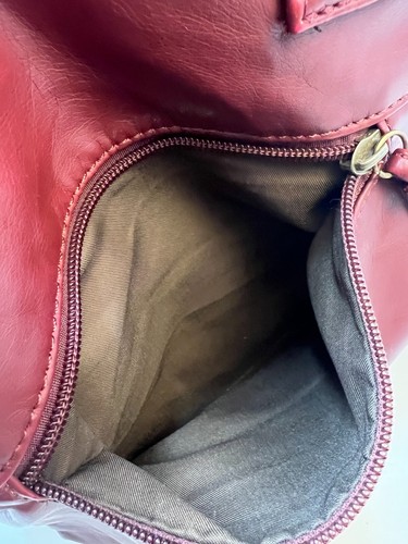 Scarleton Crossbody Bag Purse Handbag Burgundy Deep Red Faux Leather H133 - Picture 14 of 20