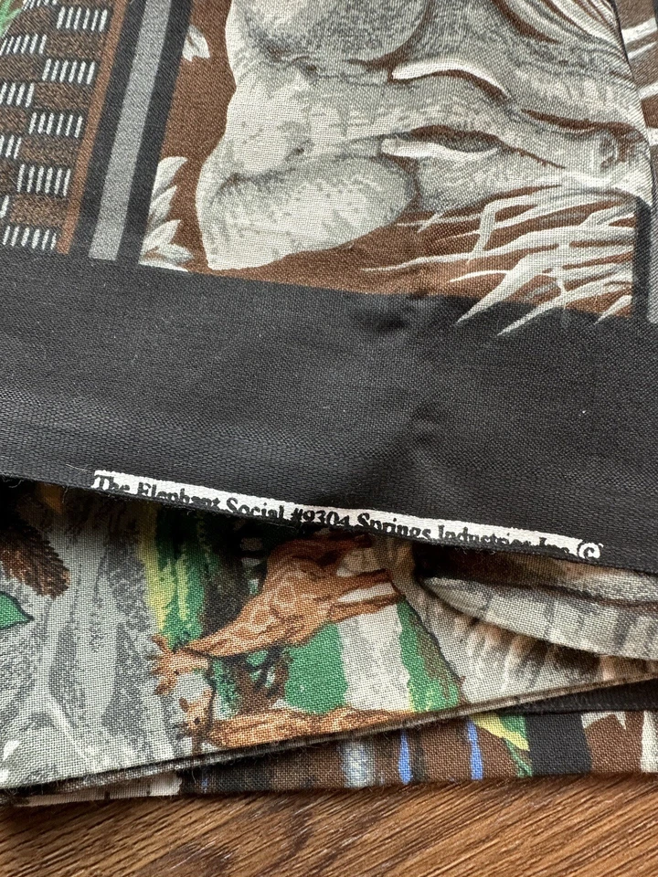 Almohadas infantiles vintage de tela Waverly para caminar por la selva safari estampado para niños Foto 3 de 4