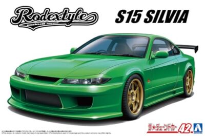 AOSHIMA The Tuned Car Series No.42 Rodextyle S15 Silvia 1999 1:24 Plastikmodell
