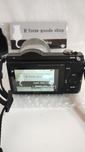 Sony Alpha a5000 Mirrorless Camera Body Black SEL 1855 e 3.5-5.6/18-55 oss F/S - Picture 6 of 12