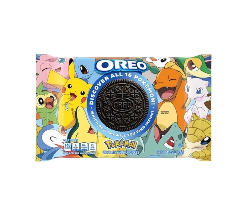 OREO Pokemon Limited Edition 15.25 oz Sealed Package Cookies New