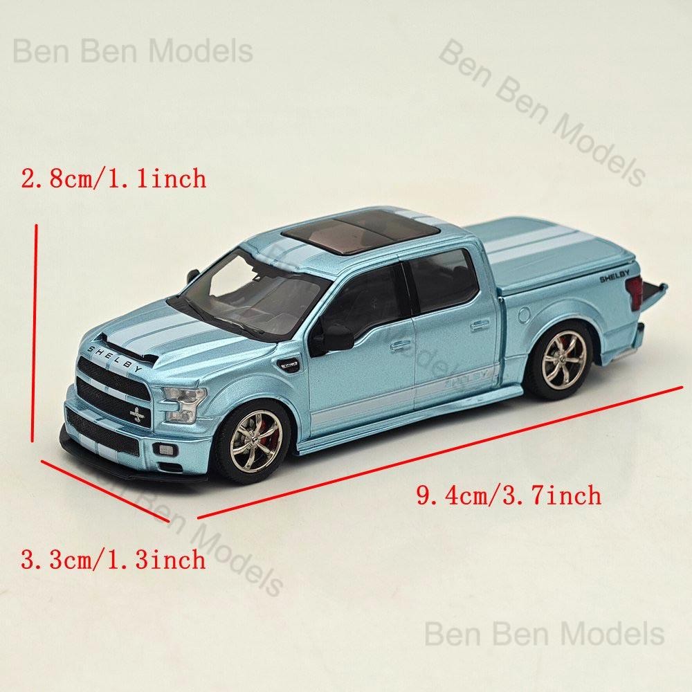 Funny Model 1:64 F-150 Shelby Super Snake Pickup Sport Truck Model