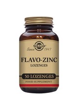 Solgar FlavoZinc Lozenges  50 Lozenges  Gold Formula