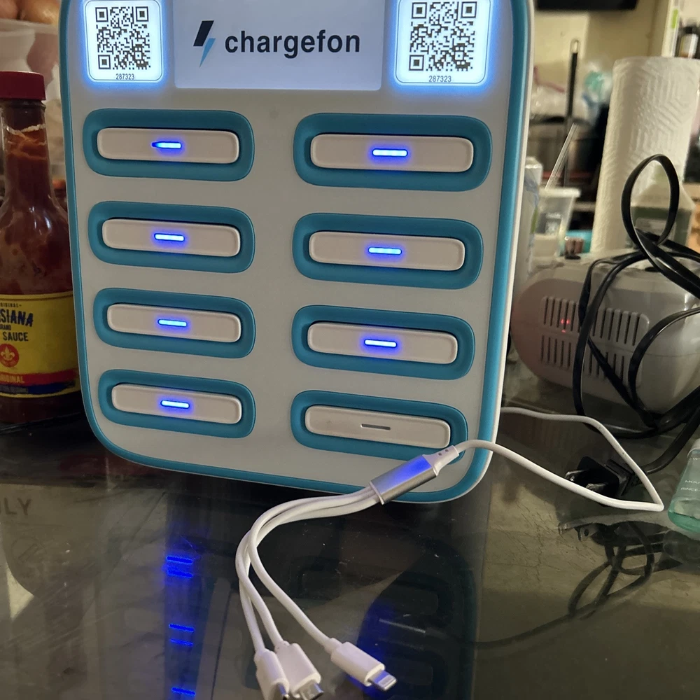 Portable Power Bank Charger with Fast Charging Station  