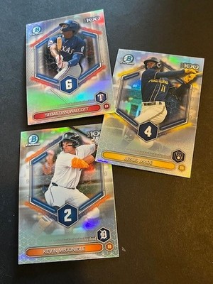 2026 Bowman Chrome Top 100 Inserts BX028