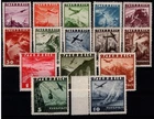 Austria 1935: Airmail (ANK 598-612) Original Rubber with Fold (ANK €100)