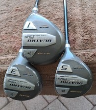 Golf 3 Clubs Set Dunlop QUATRO PLUS driver 10...
