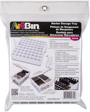 ArtBin 6939AB Marker Tray-White 2Pk 