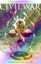 🌟FOIL🌟 CIVIL WAR #3 (FACSIMILE EDITION)(MICHAEL TURNER VARIANT) COMIC ~ MARVEL