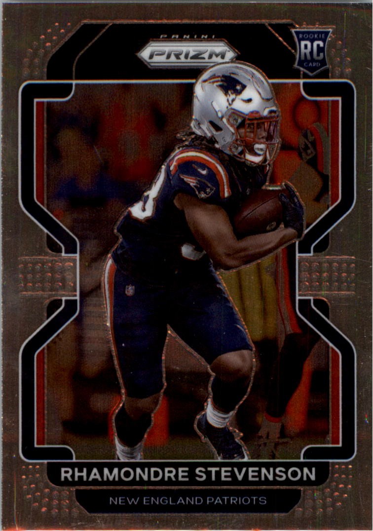 2021 Panini Prizm #367 Rhamondre Stevenson RC - FB