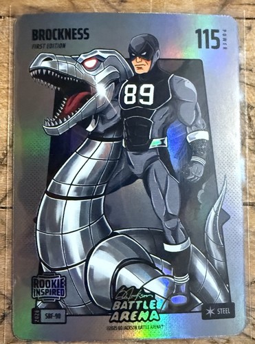 2026 Bo Jackson Battle Arena “Brockness” Brock Bowers Silver Battlefoil #SBF-90