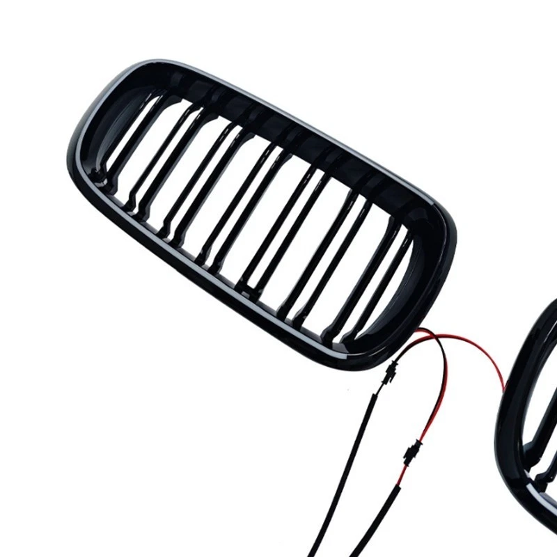 Parrilla delantera con luz LED para BMW X5 F15 luces de parrilla 2014-2018 2016 Foto 4 de 4