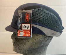 JSP Aerolite HardCap  Safety Bump cap Micro Brim Navy Gray Lightweight