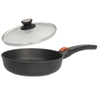 Skk Schmorpfanne 28Cm Induktion Aluguss Antihaft Griff Abnehmbar Deckel Aus Glas