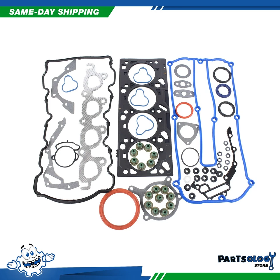 Kit de reconstrução de motor DNJ EK418 para 98-99 Ford Mercury Contour Cougar 2.0L DOHC 16v - Imagem 2 de 4