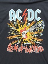 AC/DC Blow Up Your Video Shirt Black MEDIUM