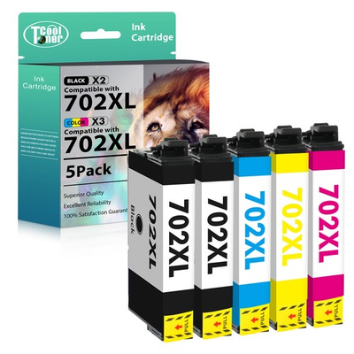 #ad #ad 702XL T702XL Ink cartridge for EPSON WorkForce WF 3720 WF3730 WF3733 Printer $8.99