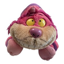 Vintage Disney Parks Striped Cheshire Cat Plush Alice In Wonderland Korea