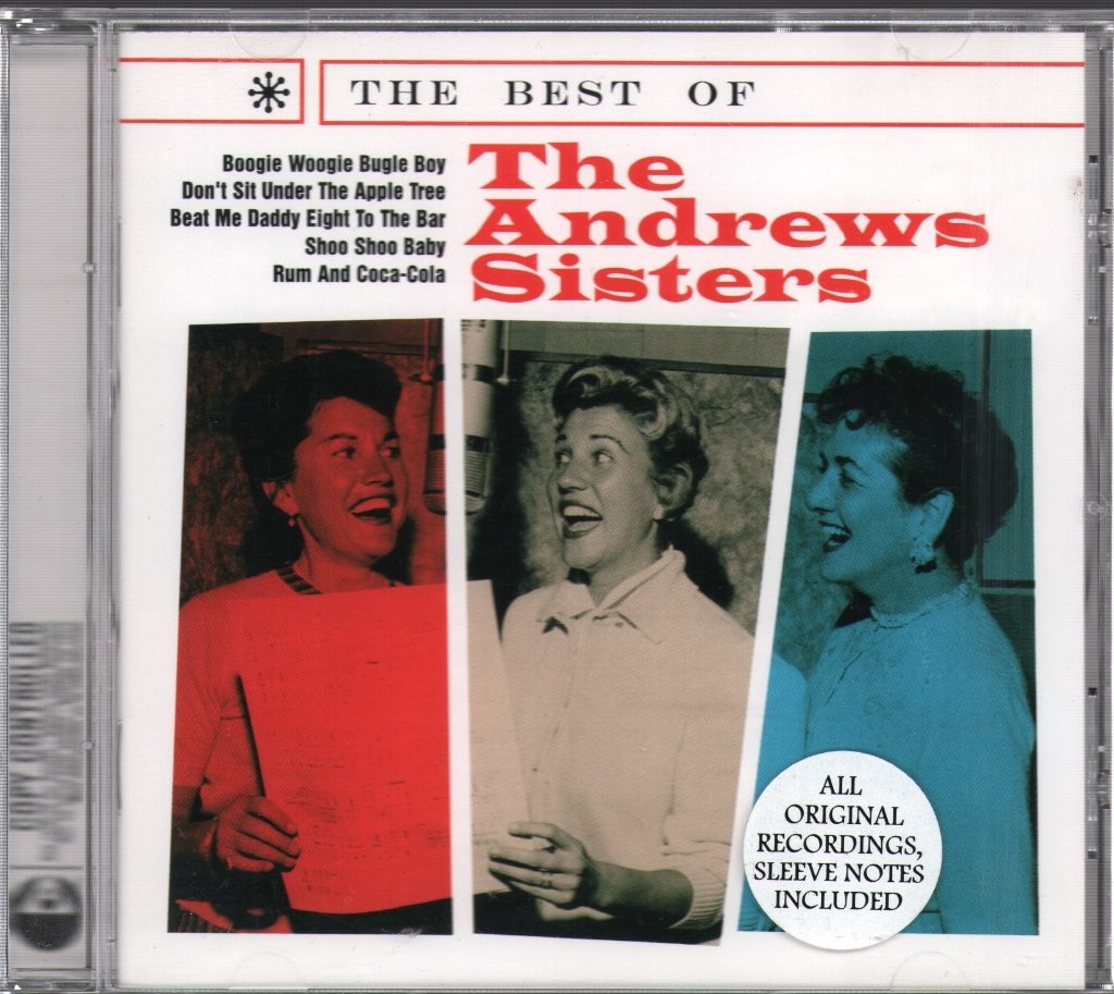 Andrews Sisters Best of CD Europe Emi  Ltd. 2004 724387544925