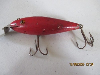 CCBCO Garrett, IN #100 Wiggler in ALL Red with Double Line Tie