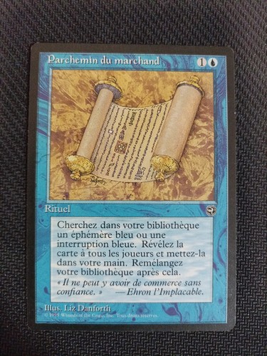Carte Magic Parchemin Du Marchand Terres Natales | eBay