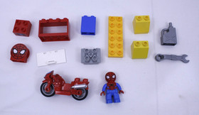 LEGO DUPLO 10607 Spider-Man Web-Bike Workshop Complete