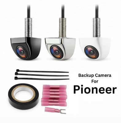 Rear View BackUp Camera For PIONEER AVIC-8100NEX AVIC8100NEX Black Silver White