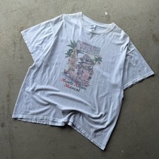 Camiseta Y2K Para Hombres Delta Monte Alban Mezcal Monte's Playa Fiesta Gráfica XL