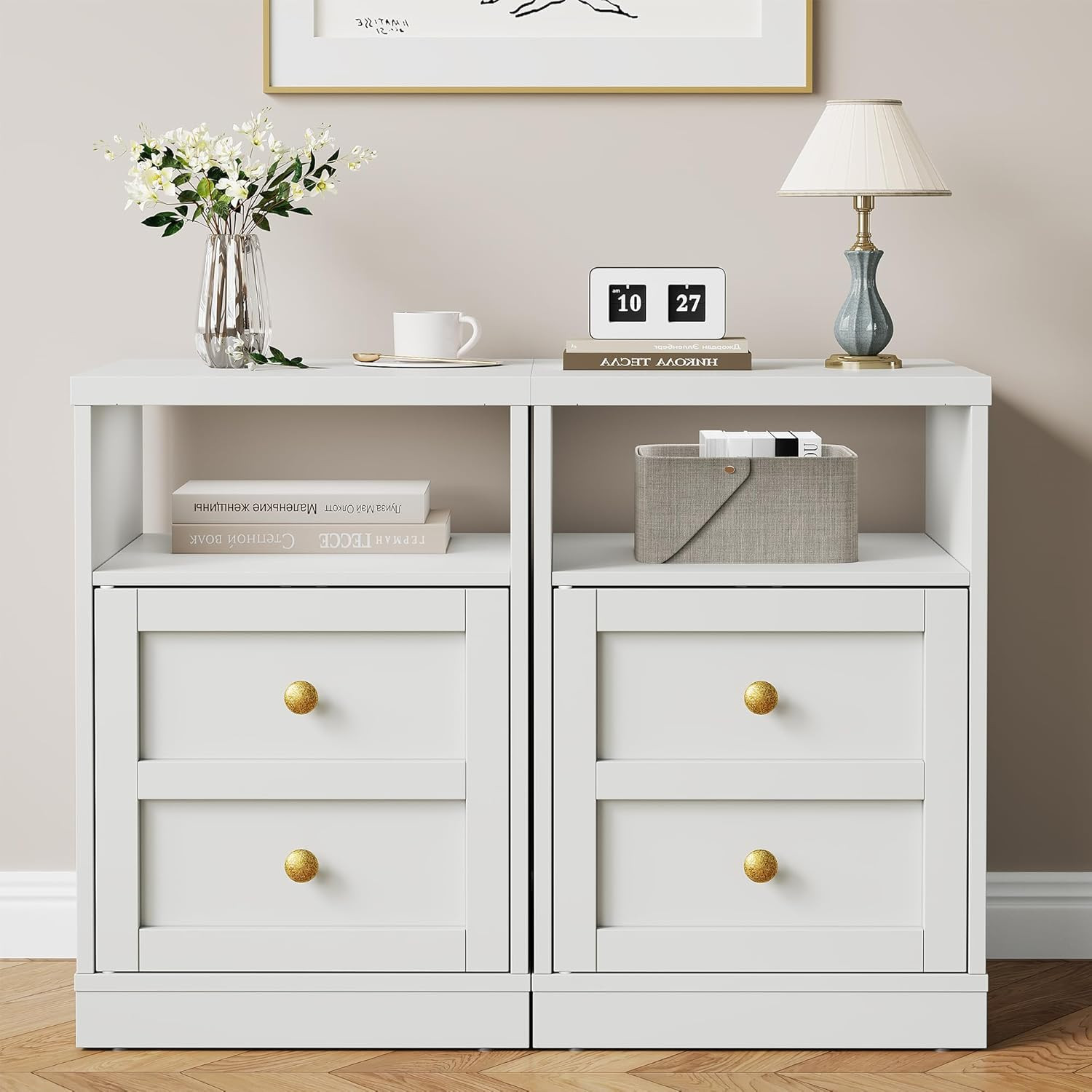 Set Of 2 With Storage For Small Spaces