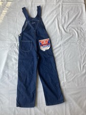 Vintage Youth Children s Kids Deadstock Overalls Size 6 Dee Cee Sanforized USA