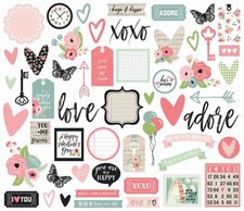 SIMPLE STORIES Sn p Flipbook 6"X8"-Yellow, Black, Green, Pink, Blue, Teal