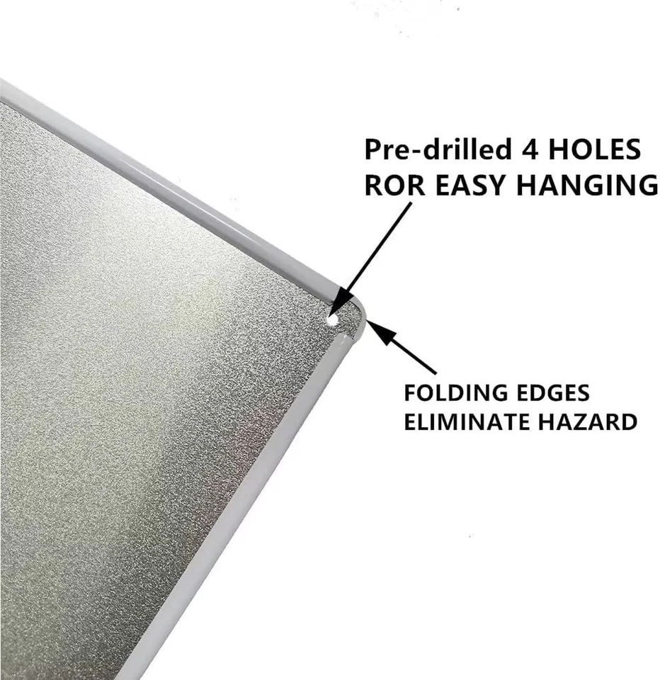 YYN No Trespassing Sign - Metal Aluminum, 8x12 Inch, Residential Community Sign - Image 3 of 4