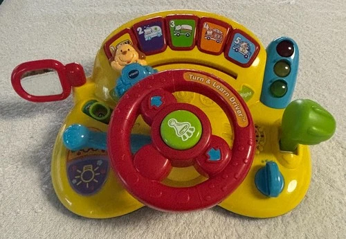 Vtech 80-166601 Turn and Learn Driver Toy - Yellow