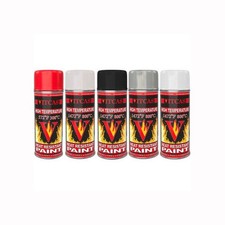 Heat Resistant Metal Paint Stove Spray High Temp Wood Burners Cookers Multifuel