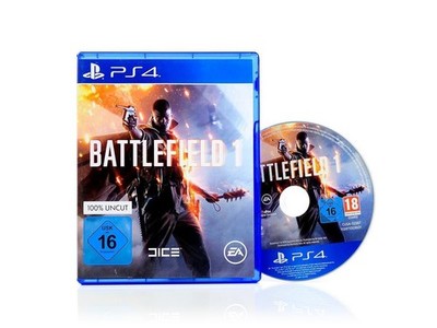 Playstation 4 Spiel BATTLEFIELD 1 Action-Ego-Shooter PS4 Zustand: gut